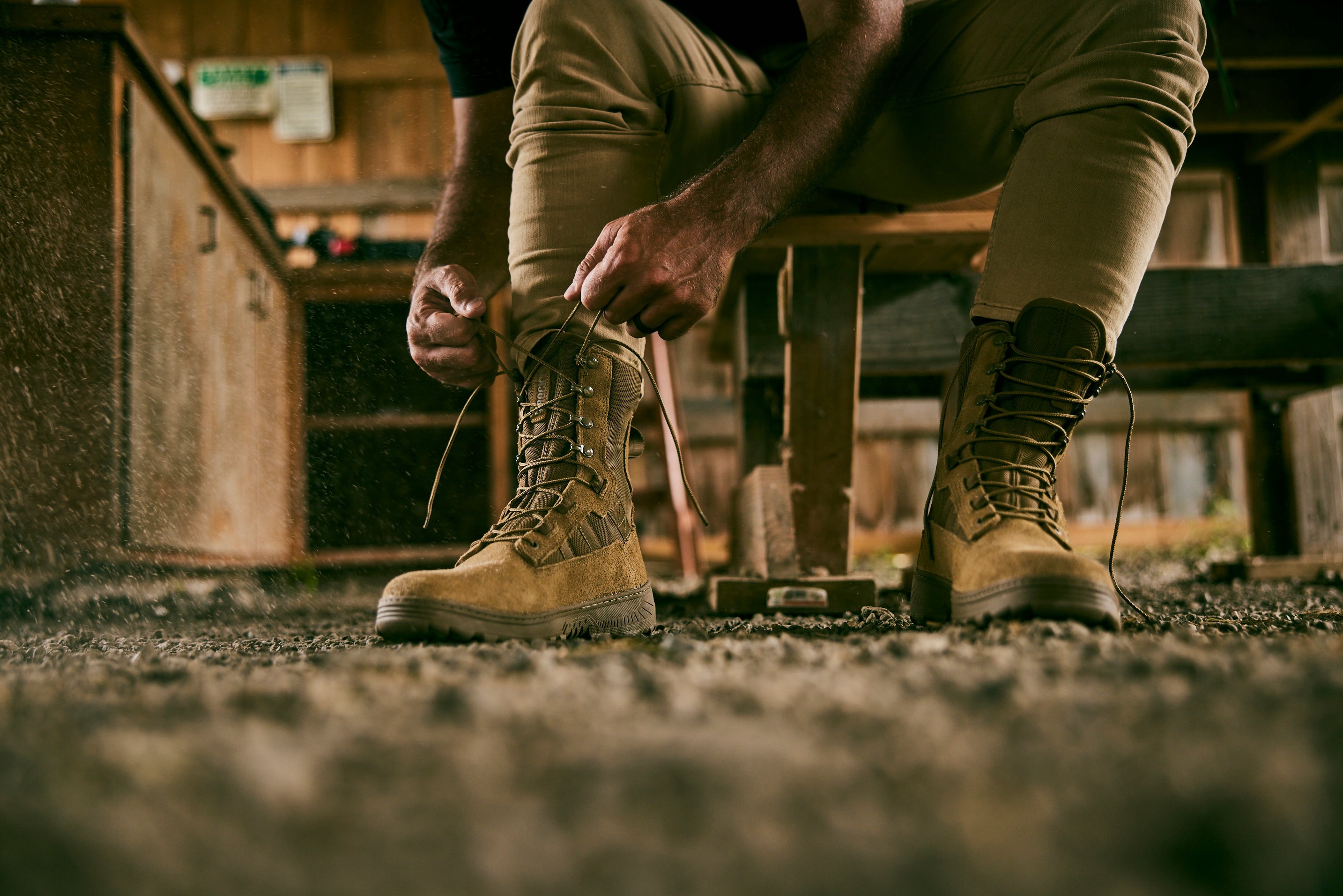 米軍　ROCKY S2V ミリタリーブーツ　26cm　⑥ 送料無料 Rocky S2V Steel Toe Military Boot - Work Boot