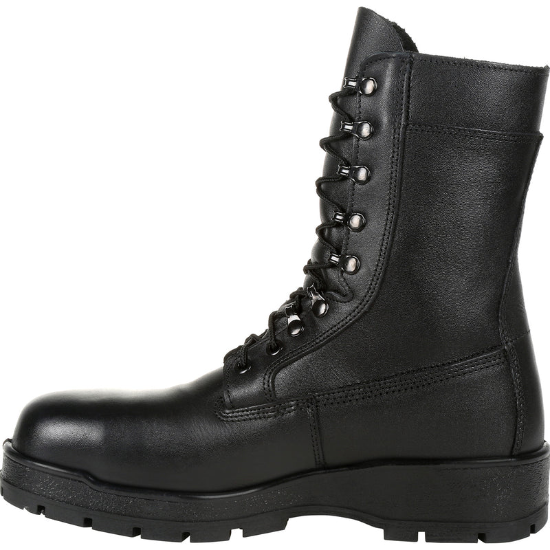 ""Rocky Navy Inspired 9"" Steel Toe Boot" - profile"