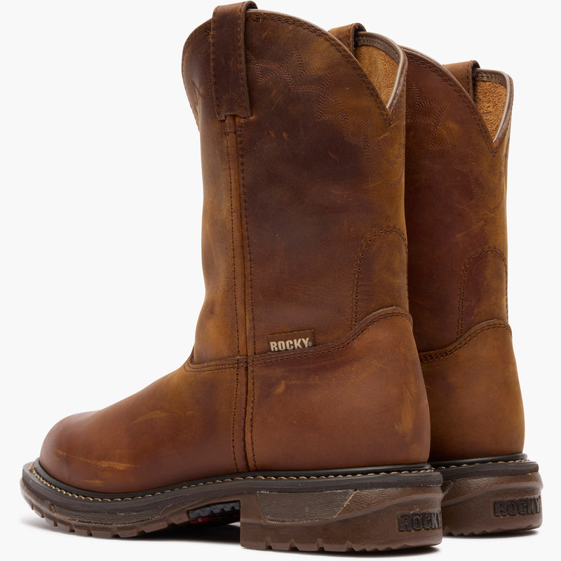 Rocky Original Ride Roper Western Boot - doubleheel