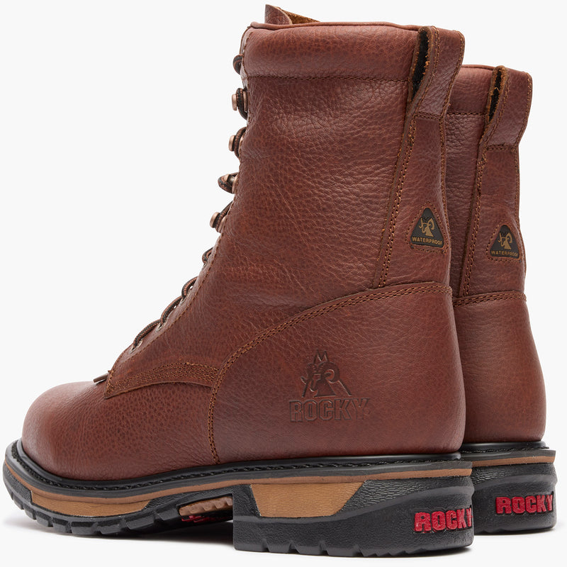 Rocky Original Ride Lacer Waterproof Western Boots - doubleheel