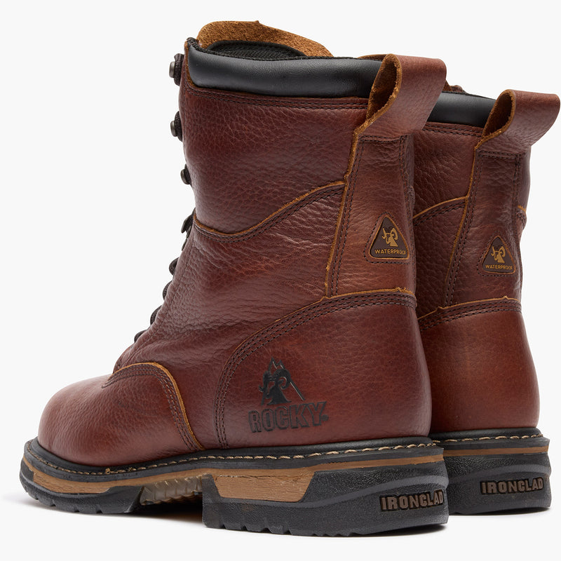 Rocky IronClad Waterproof Work Boot - doubleheel