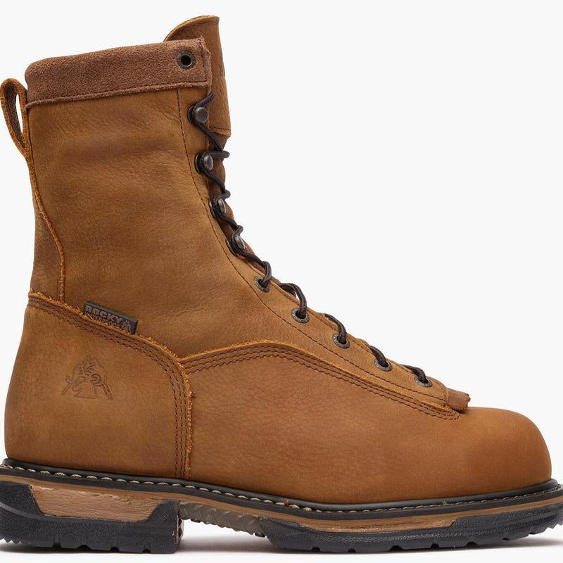 Rocky IronClad Steel Toe Waterproof Work Boot - profile