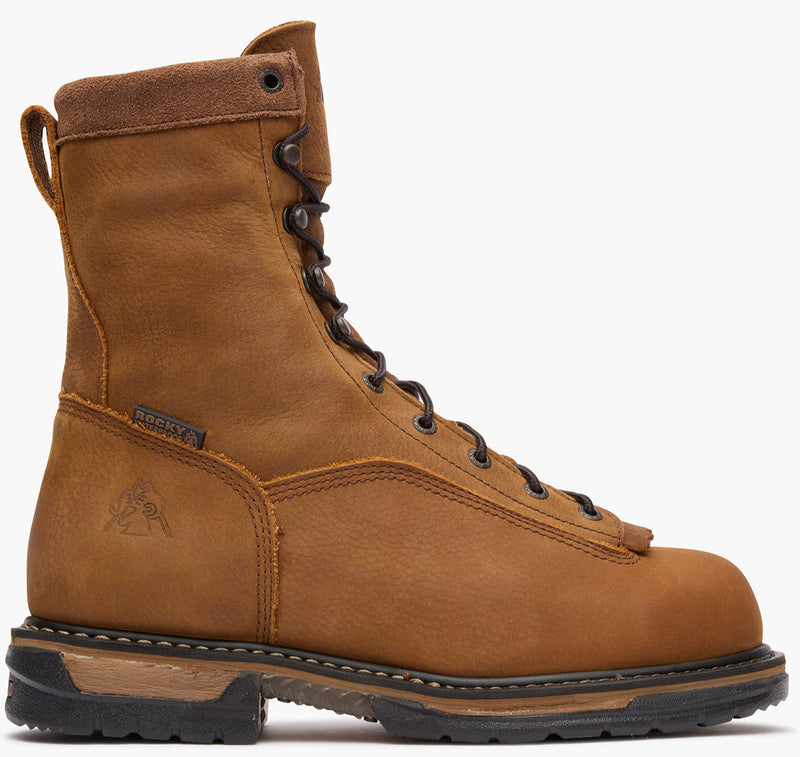 Rocky IronClad Steel Toe Waterproof Work Boot - profile