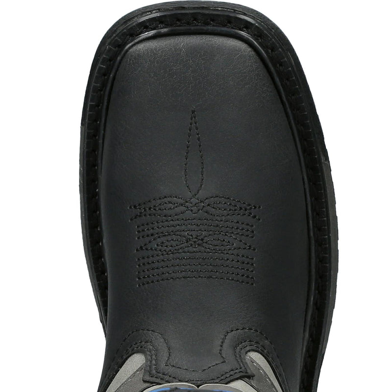 Rocky Blue Line Kid Western Boot - birdseye