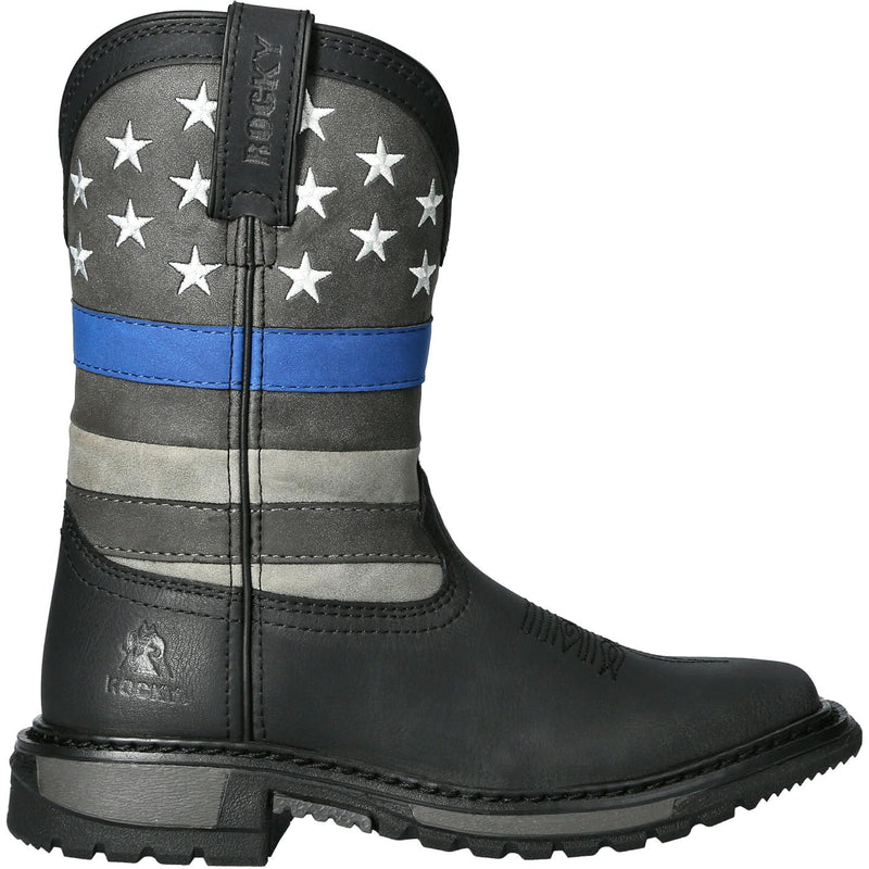 Rocky Blue Line Kid Western Boot - profile