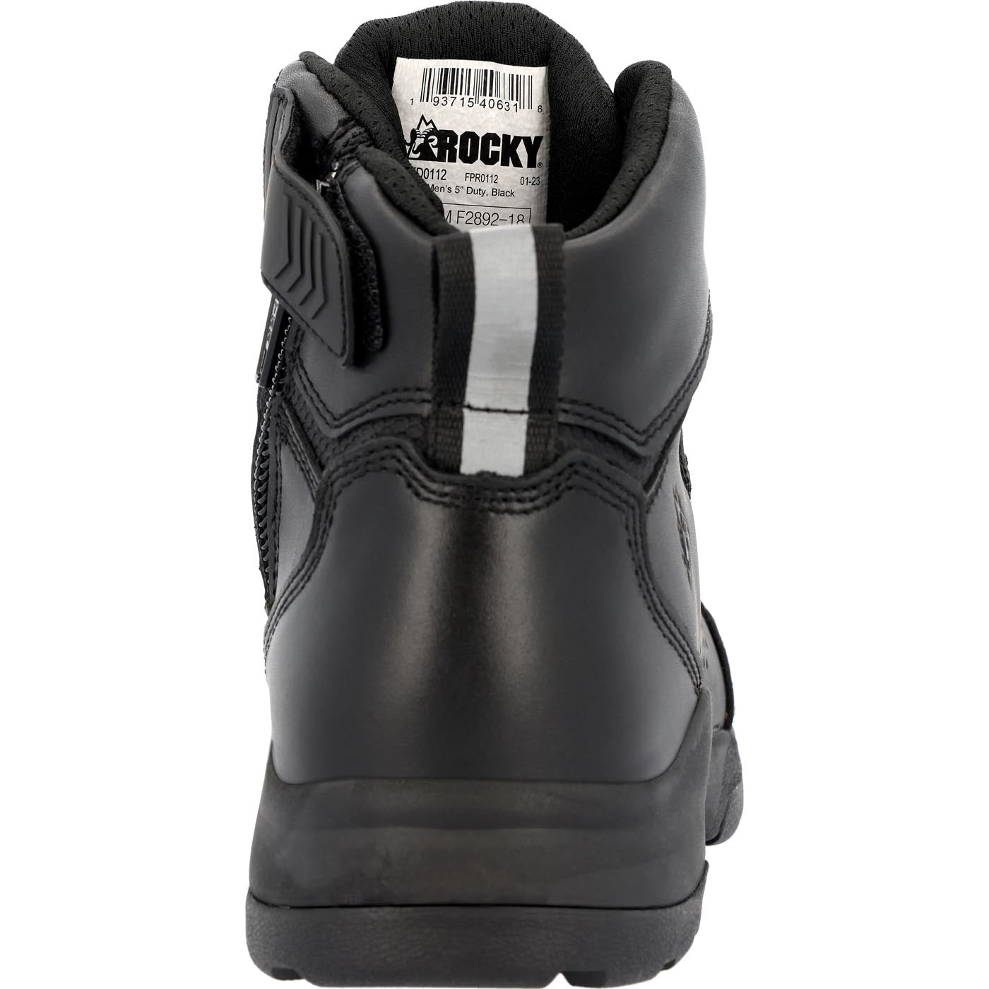 Rocky Tac One Waterproof Public Service Boot - back