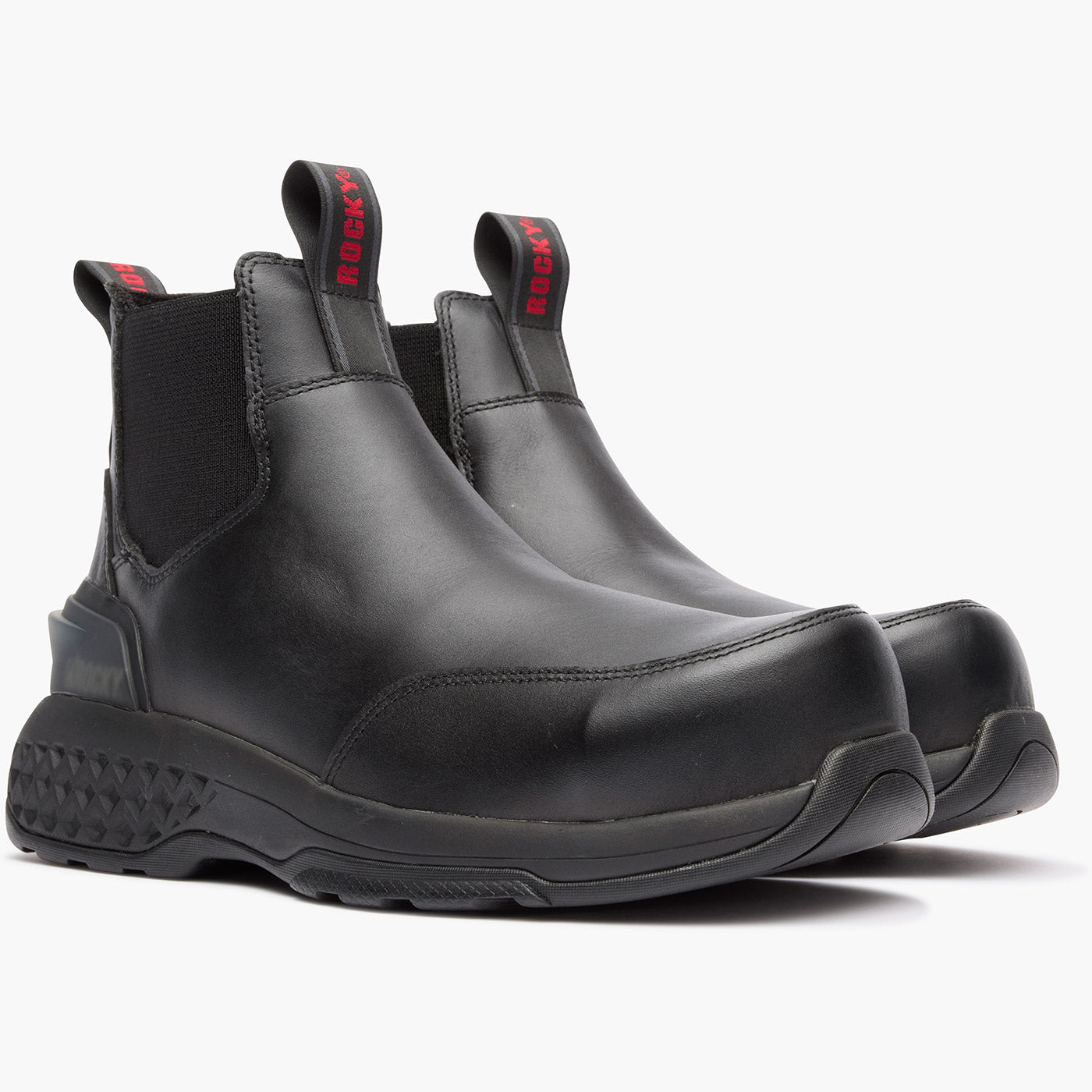 Rocky Code Red Station Slip-On Composite Toe Boot - doublequarter