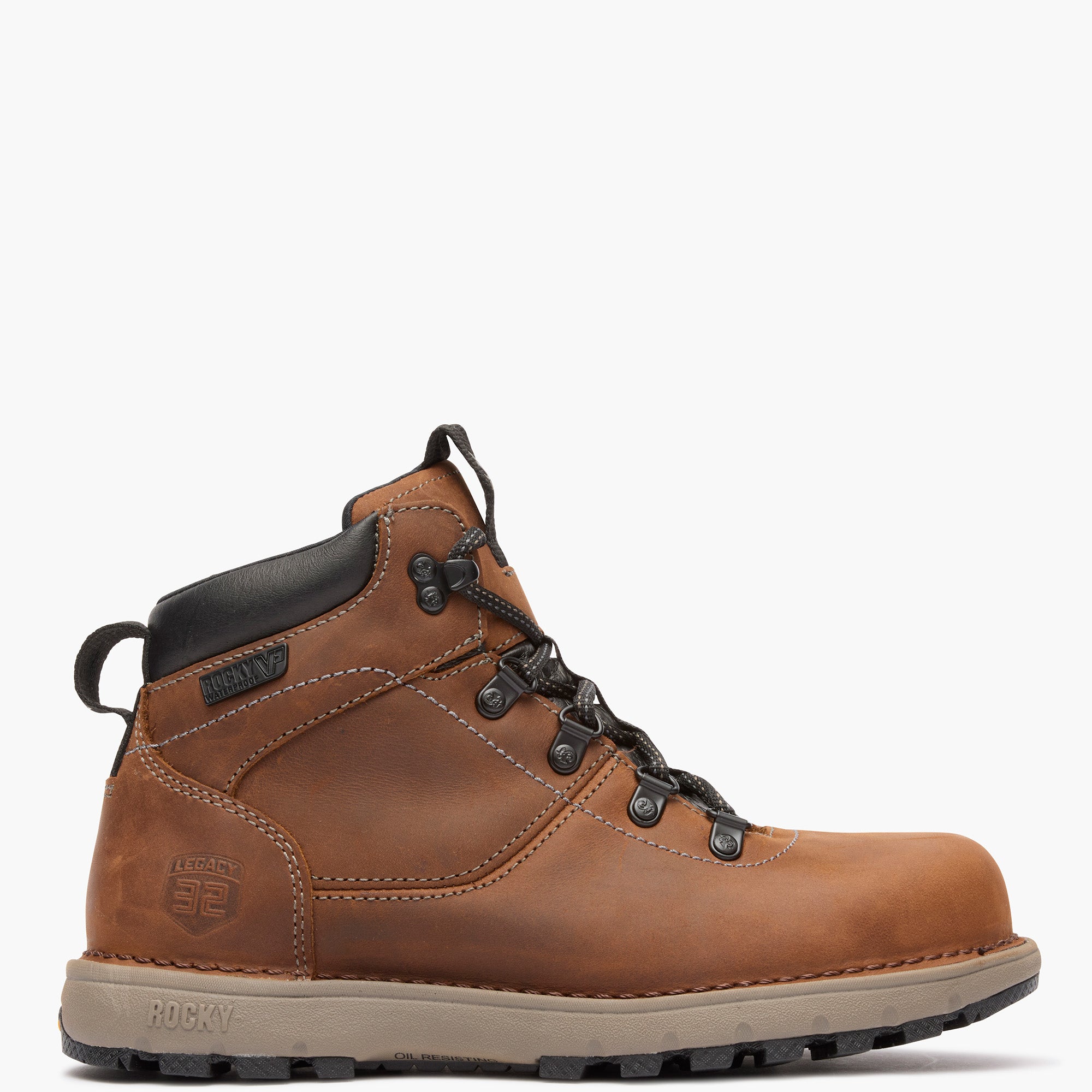 洋楽 BOOKIE Rocky Women's Legacy 32 Composite Toe Waterproof Work Boot – Rocky