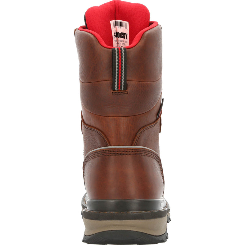 Rocky Rams Horn Lace to Toe Composite Waterproof Work Boot - back