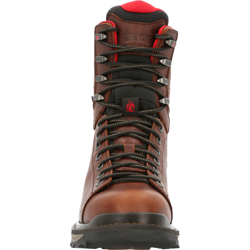 Rocky Rams Horn Lace to Toe Composite Waterproof Work Boot - front