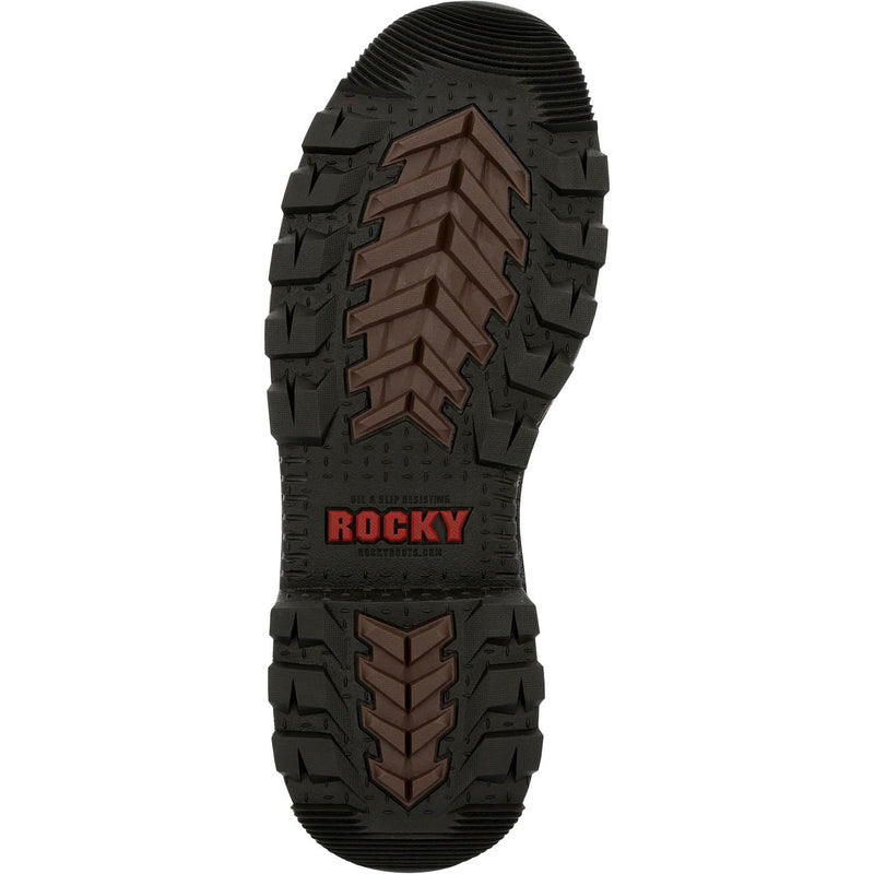 Rocky Rams Horn Lace to Toe Composite Waterproof Work Boot - outsole