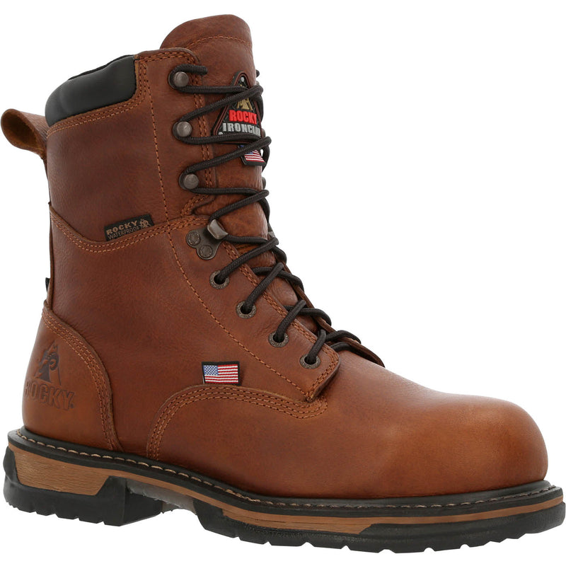 Rocky IronClad Steel Toe Waterproof Work Boots - main