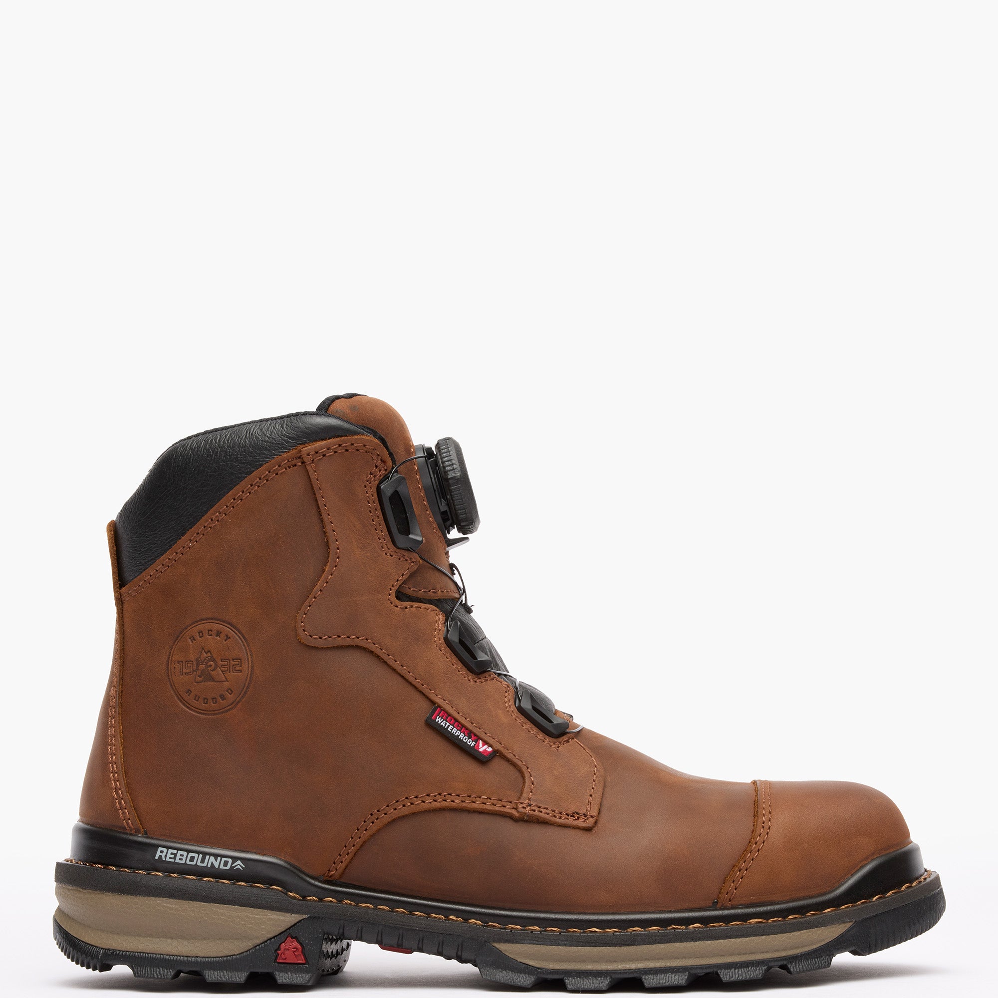 Rocky Rams Horn BOA Composite Toe Waterproof Work Boot - profile