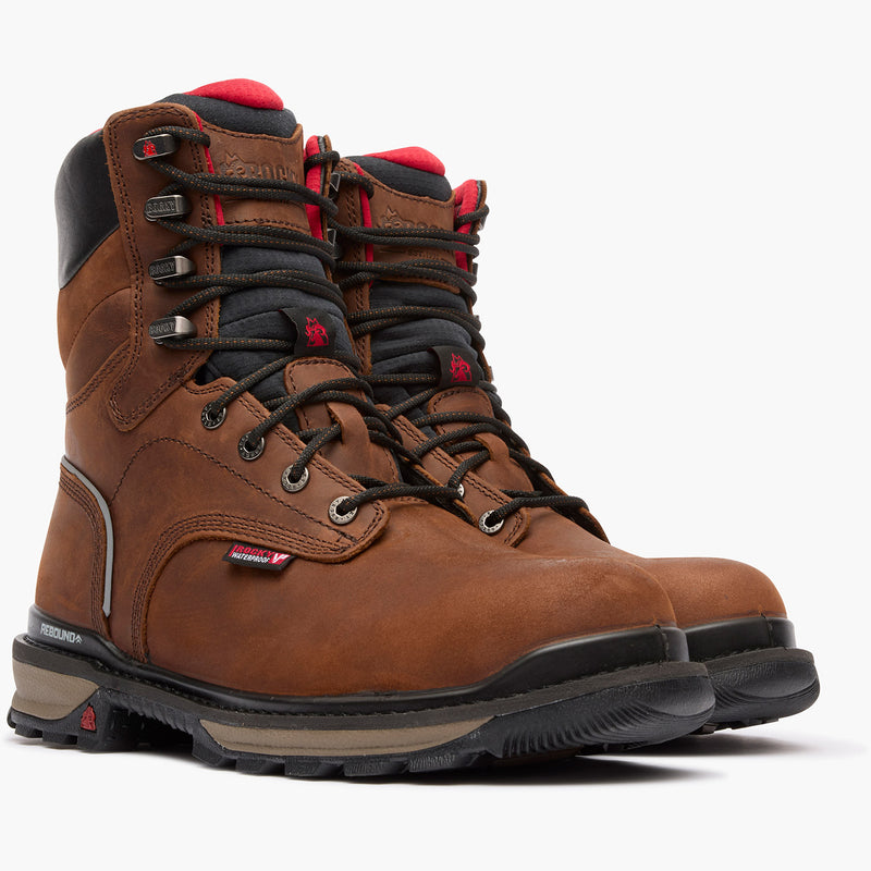 Rocky Rams Horn Waterproof Composite Toe Work Boot - doublequarter
