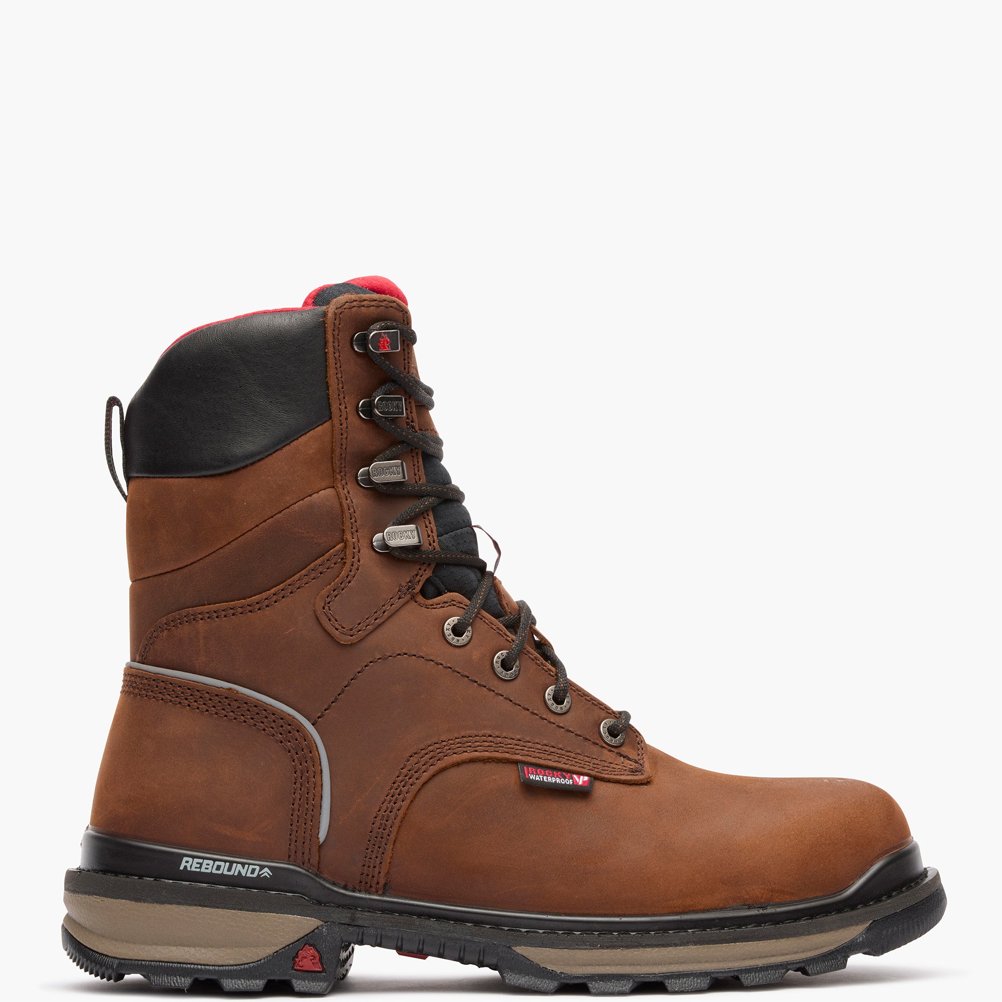 リック Rocky Rams Horn Waterproof Composite Toe Work Boot – Rocky Boots