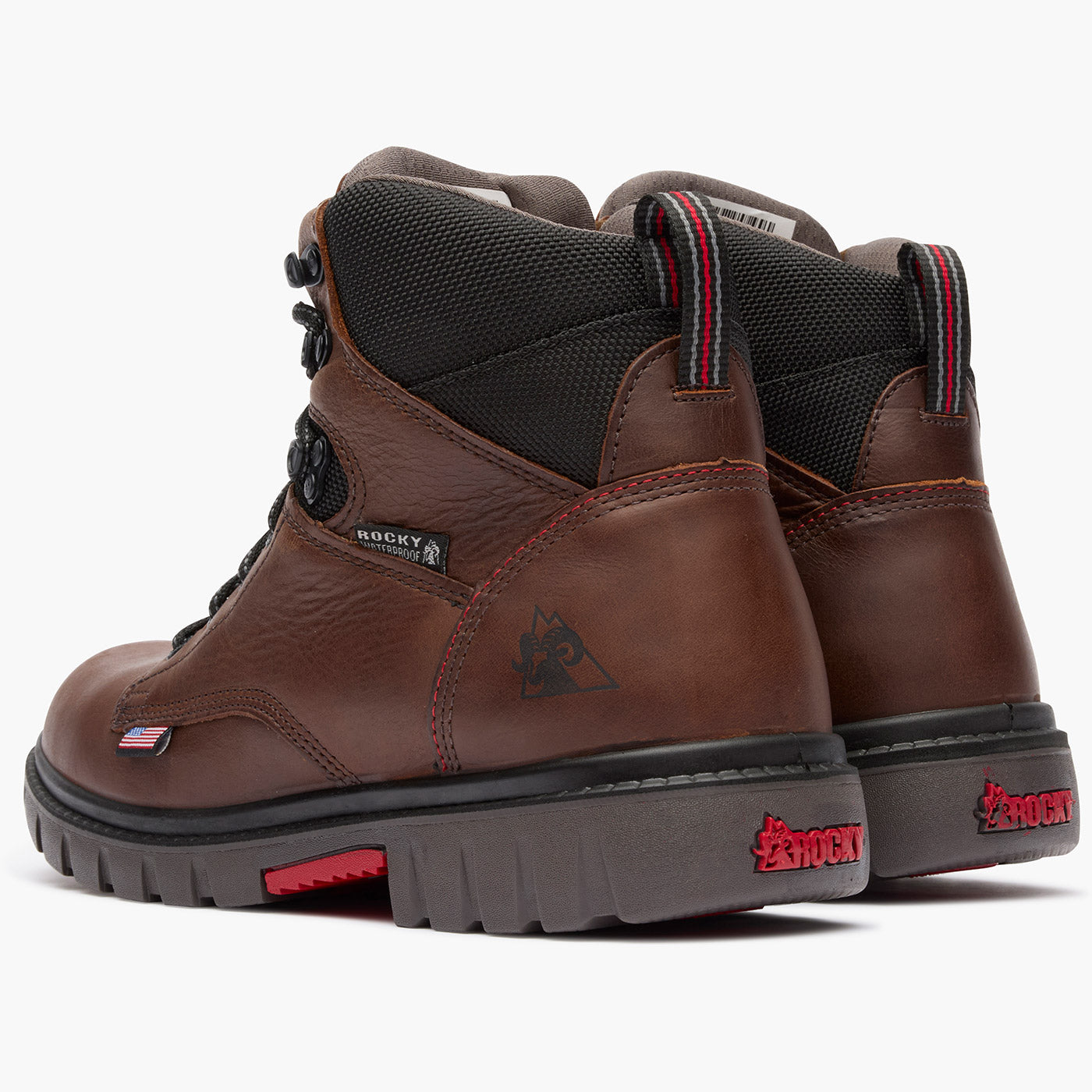 Rocky Worksmart USA Waterproof Work Boot - doubleheel