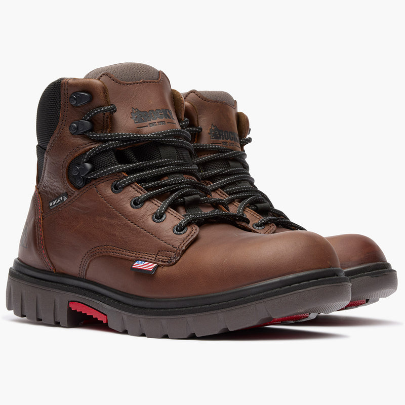 Rocky Worksmart USA Waterproof Work Boot - doublequarter