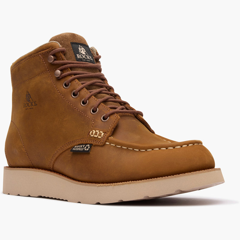 "Rocky MonoCrepe Wedge 6" Waterproof Work Boot - main"