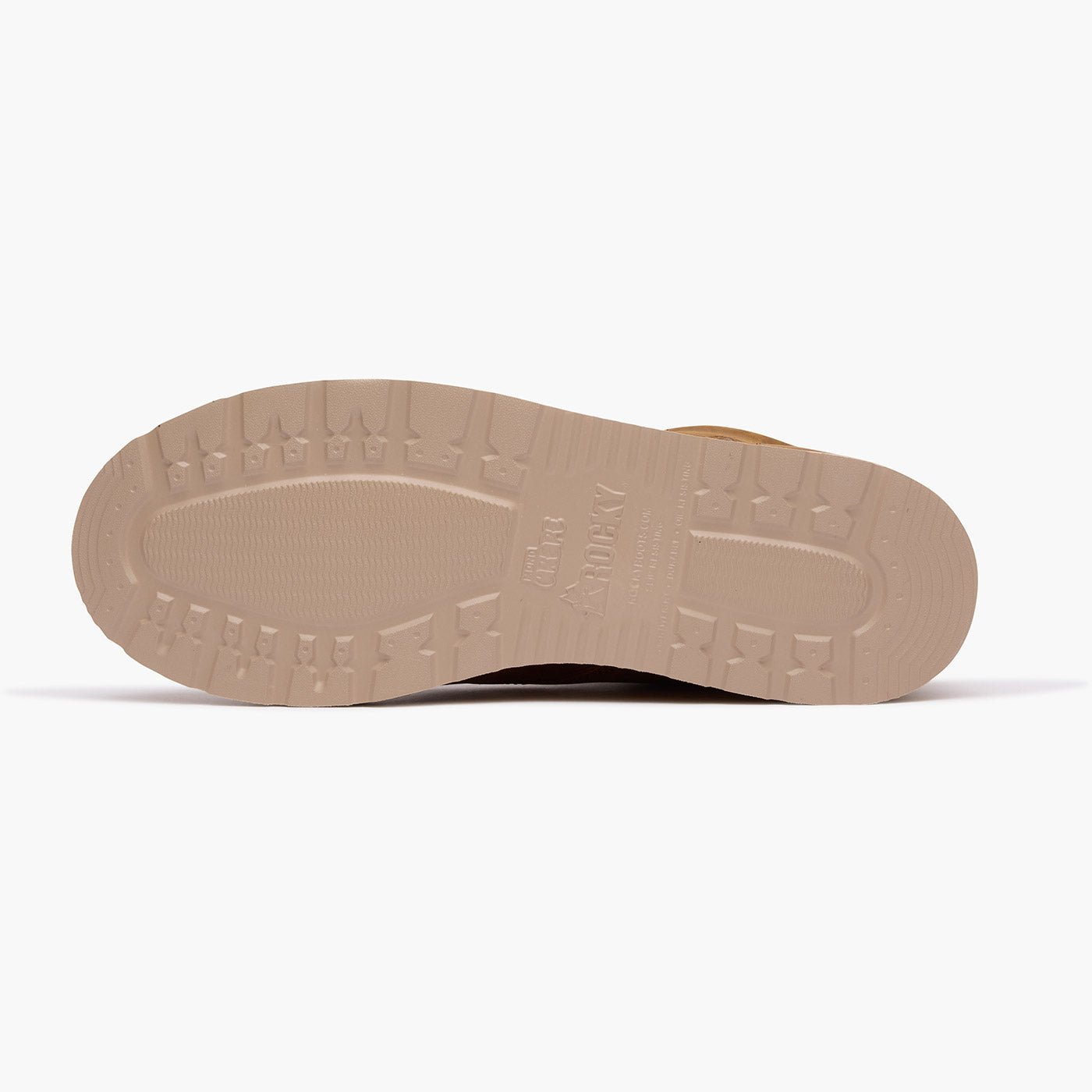 "Rocky MonoCrepe Wedge 6" Waterproof Work Boot - outsole"