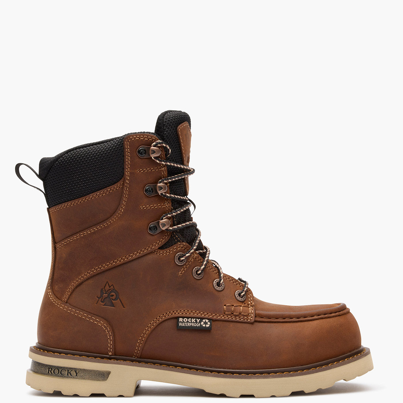 ティーニー・ボッパー「ラギッド・ラスティ」 Rocky Grindstone XTR 8” Lace-Up Work Boot – Rocky Boots