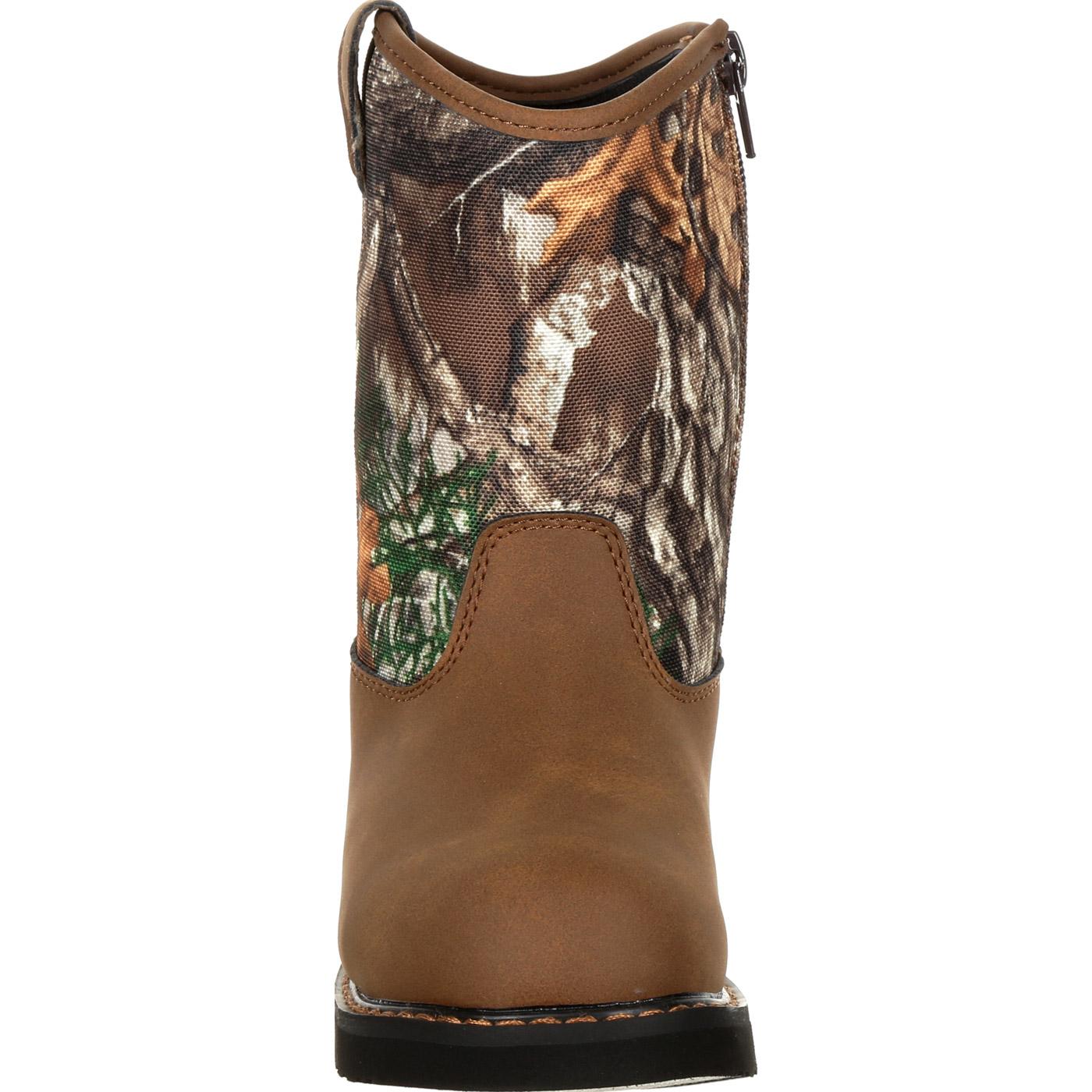 Rocky Big Kids' Lil Ropers Outdoor Boot - front