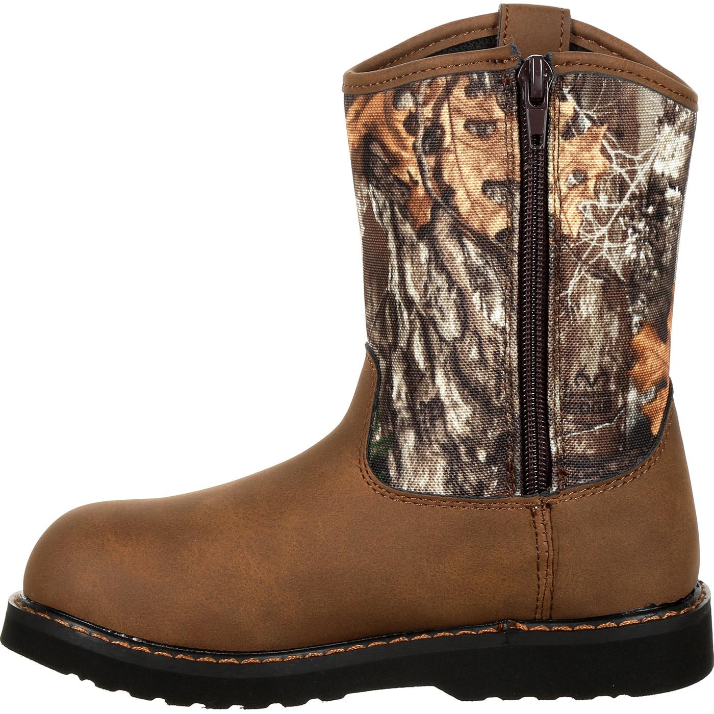 Rocky Big Kids' Lil Ropers Outdoor Boot - profile