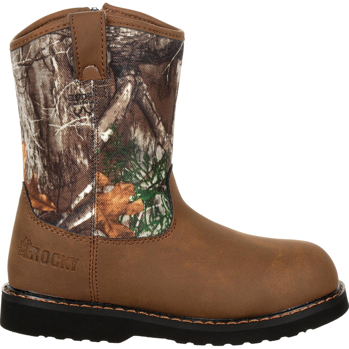 Rocky Big Kids' Lil Ropers Outdoor Boot - profile