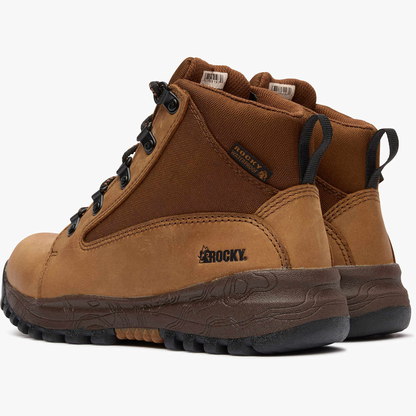 Rocky Spike Big Kid Waterproof Outdoor Boot - doubleheel