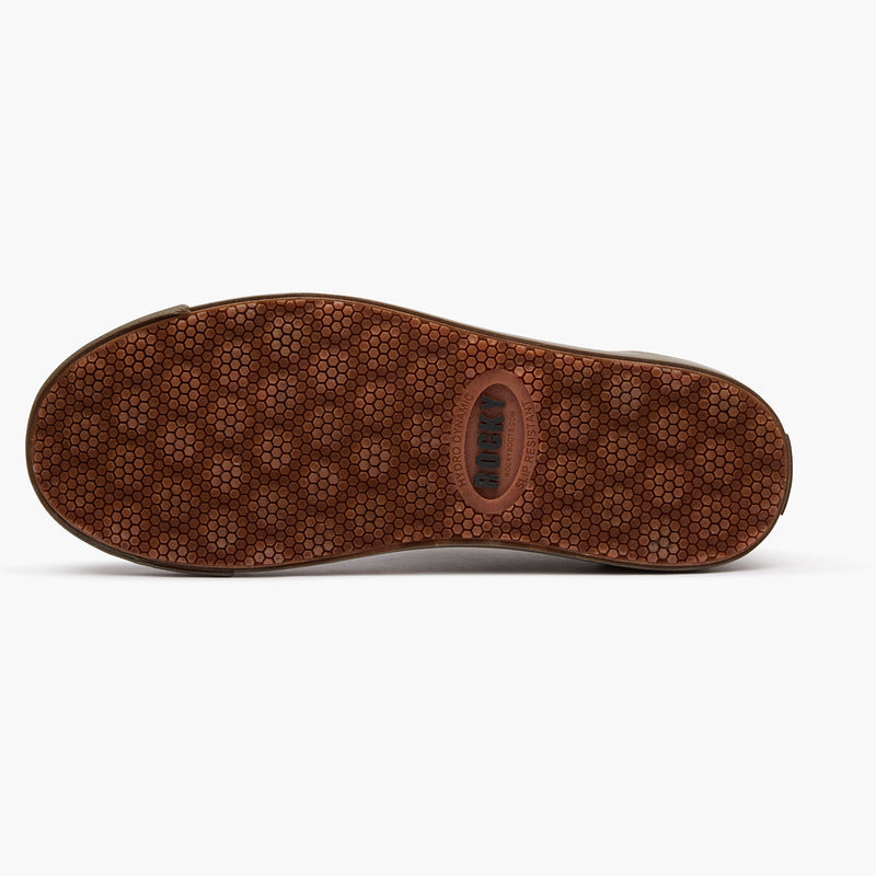 Rocky Dry-Strike Waterproof Green & Orange Deck Boot - outsole
