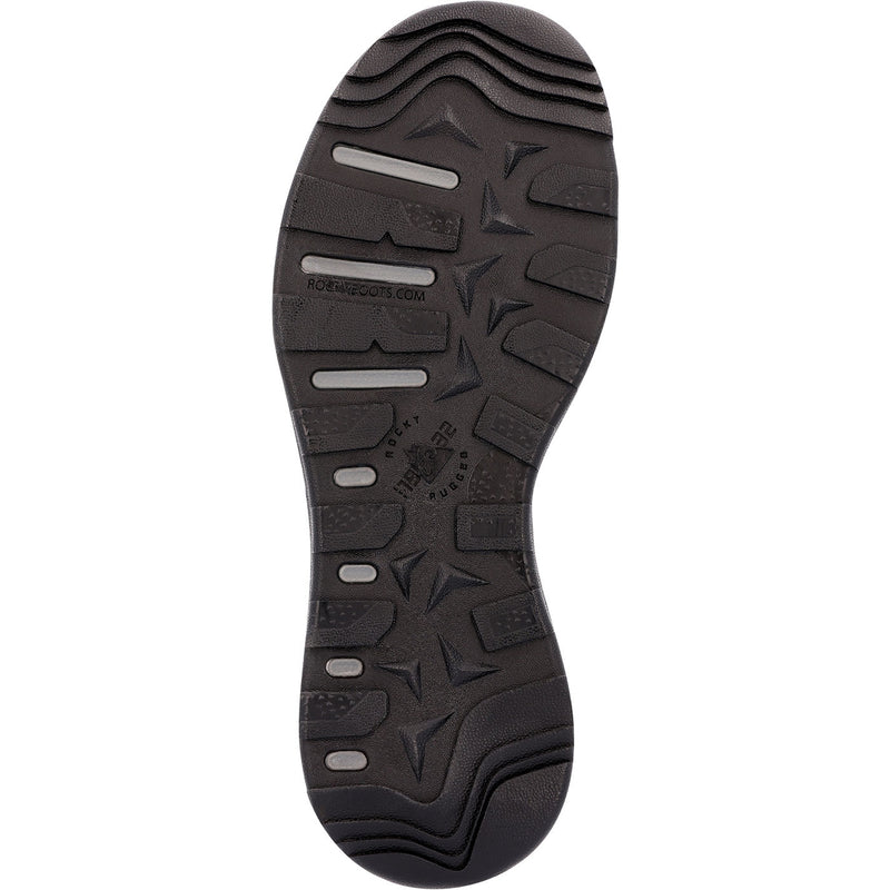 Rocky Campy Jams Black Slip-On Outdoor Shoe - outsole