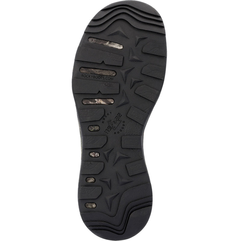 Rocky Campy Jams Mossy Oak Slip-On Outdoor Shoe - outsole