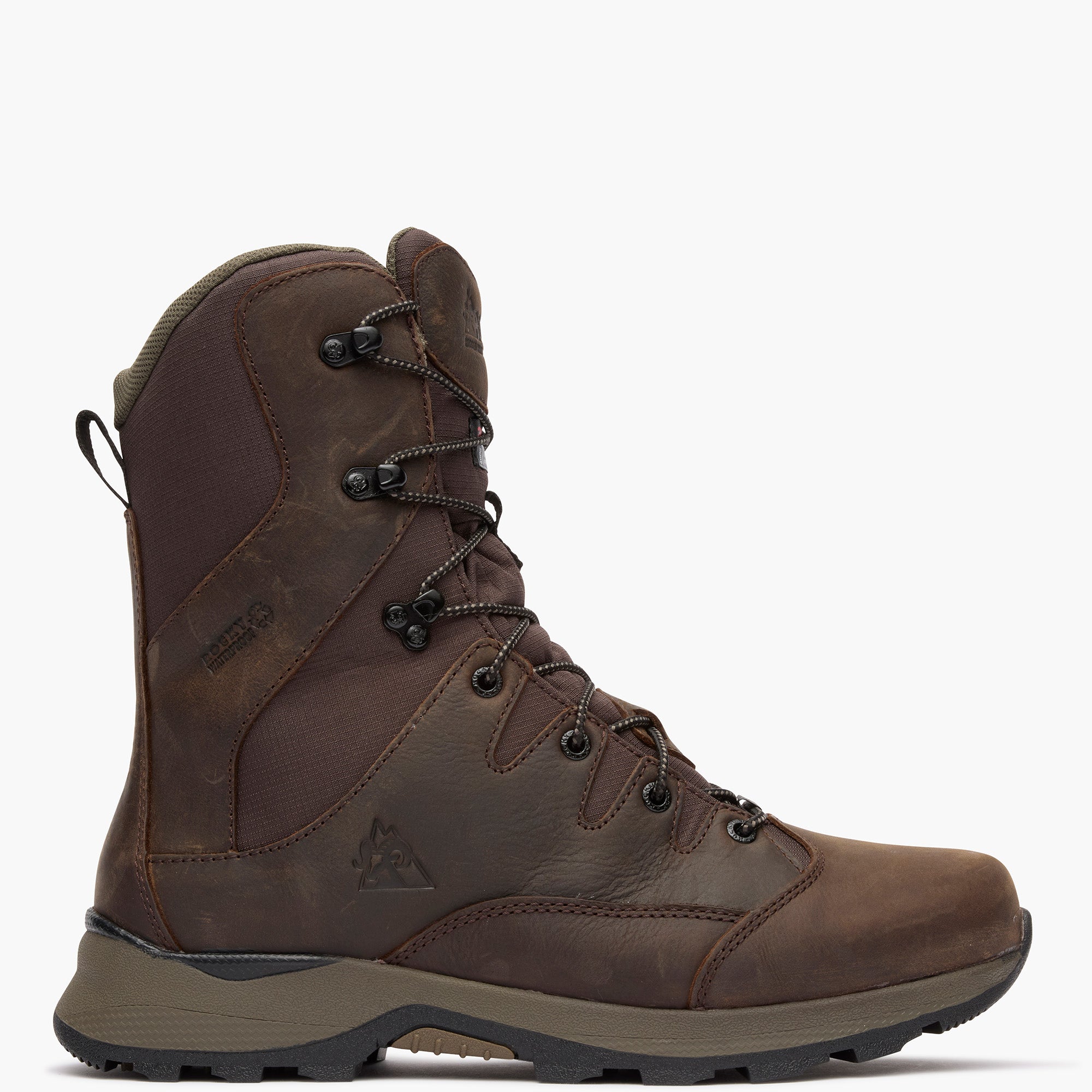 Bottines pour hommes - ROMANO SICARI - Daim Marron - Lacets et Zip Bottines pour hommes - ROMANO SICARI - Daim Marron - Lacets et Zip