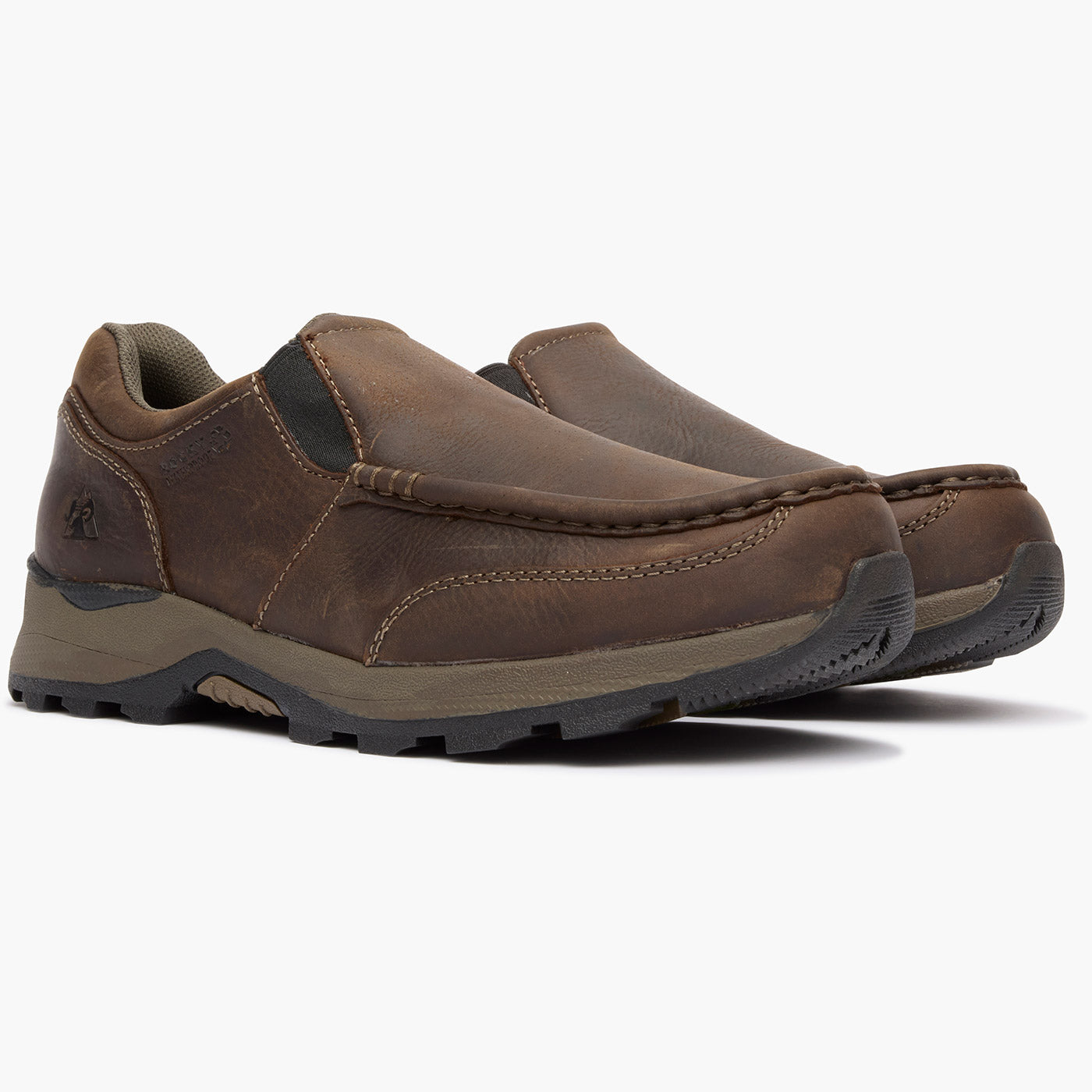 "Rocky Trophy Series 3" Waterproof Slip-On Rugged Casual - doublequarter"