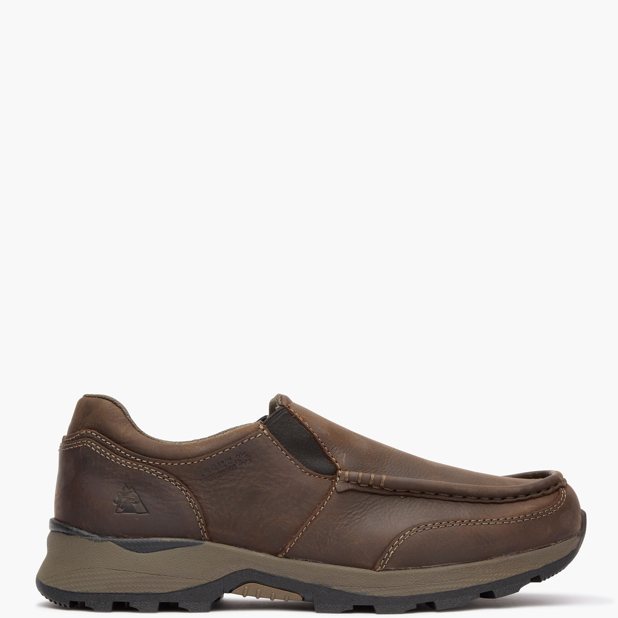 "Rocky Trophy Series 3" Waterproof Slip-On Rugged Casual - profile"