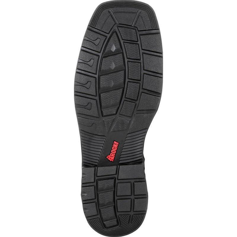 ""Rocky Worksmart 11"" Composite Toe Waterproof Western Boot" - outsole"