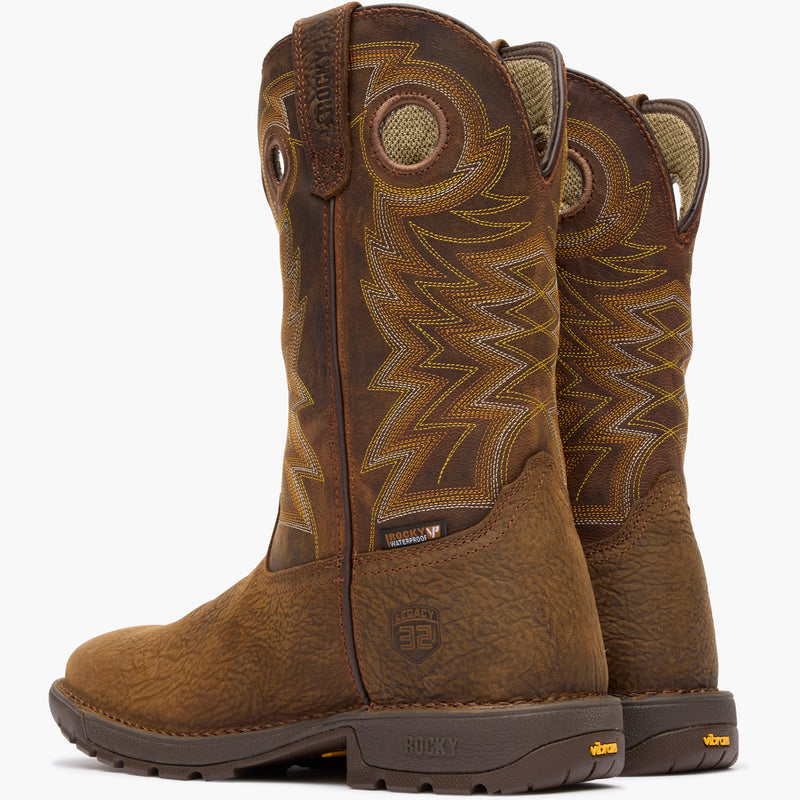 Rocky Legacy 32 Waterproof Western Boot - doubleheel