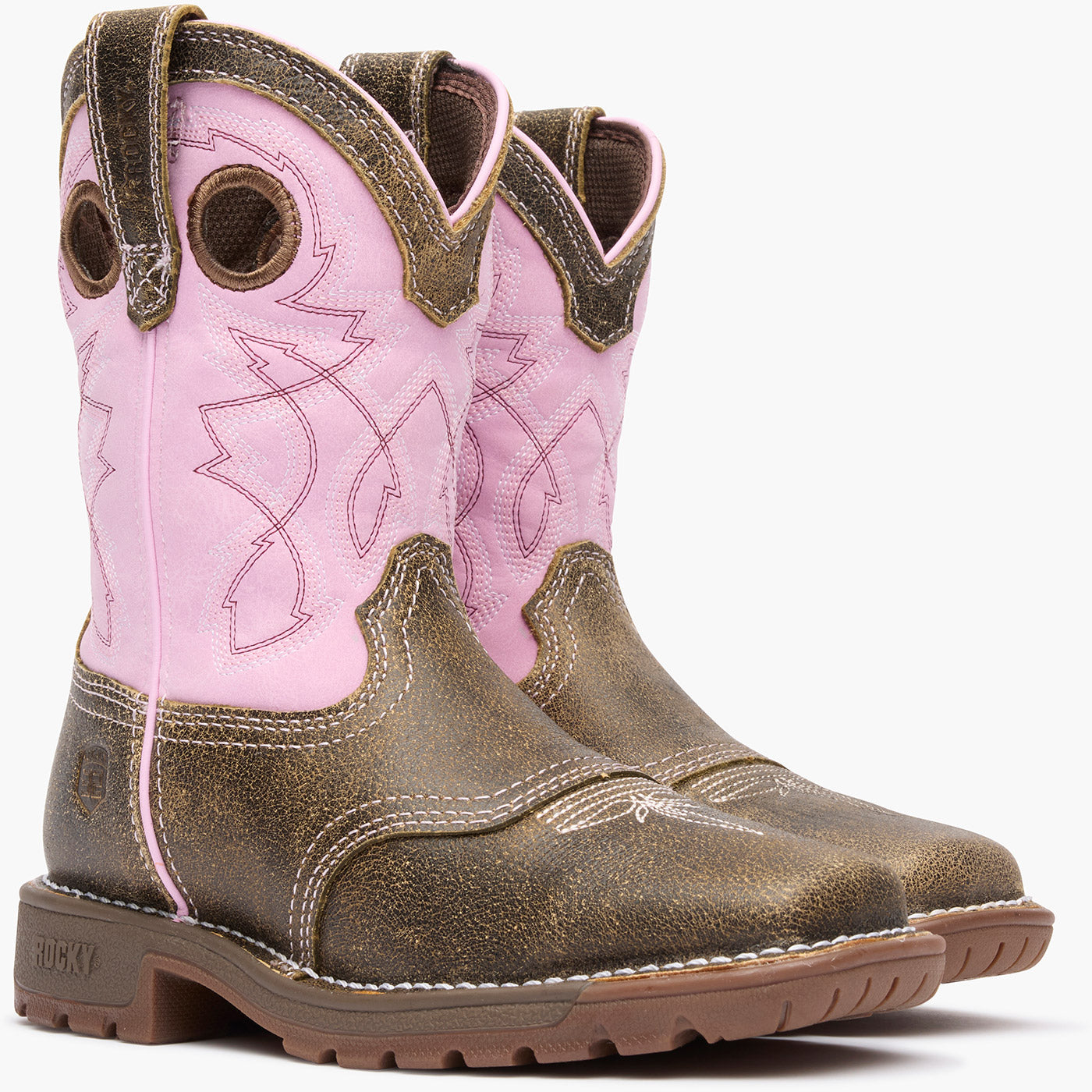Rocky Little Kids' Legacy 32 Western Boot - doublequarter