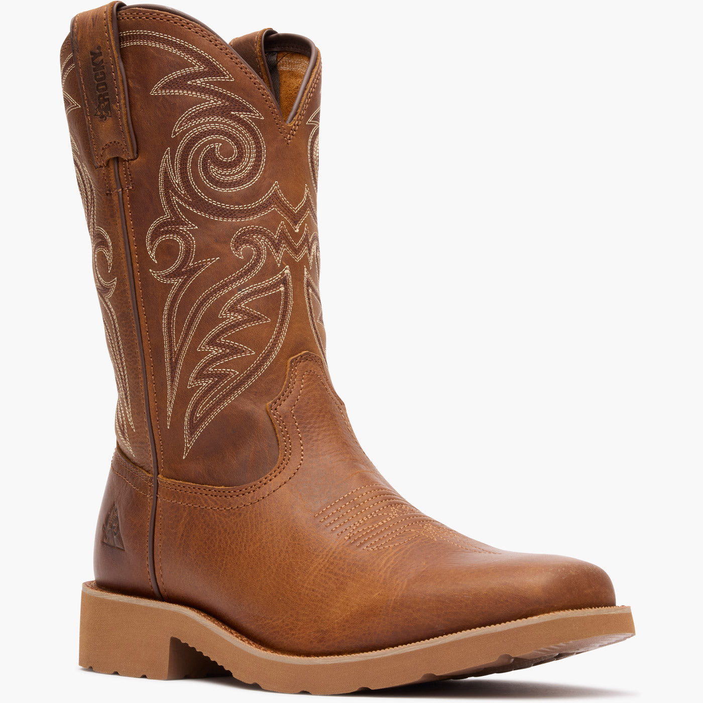 "Rocky MonoCrepe 12" Western Boot - main"