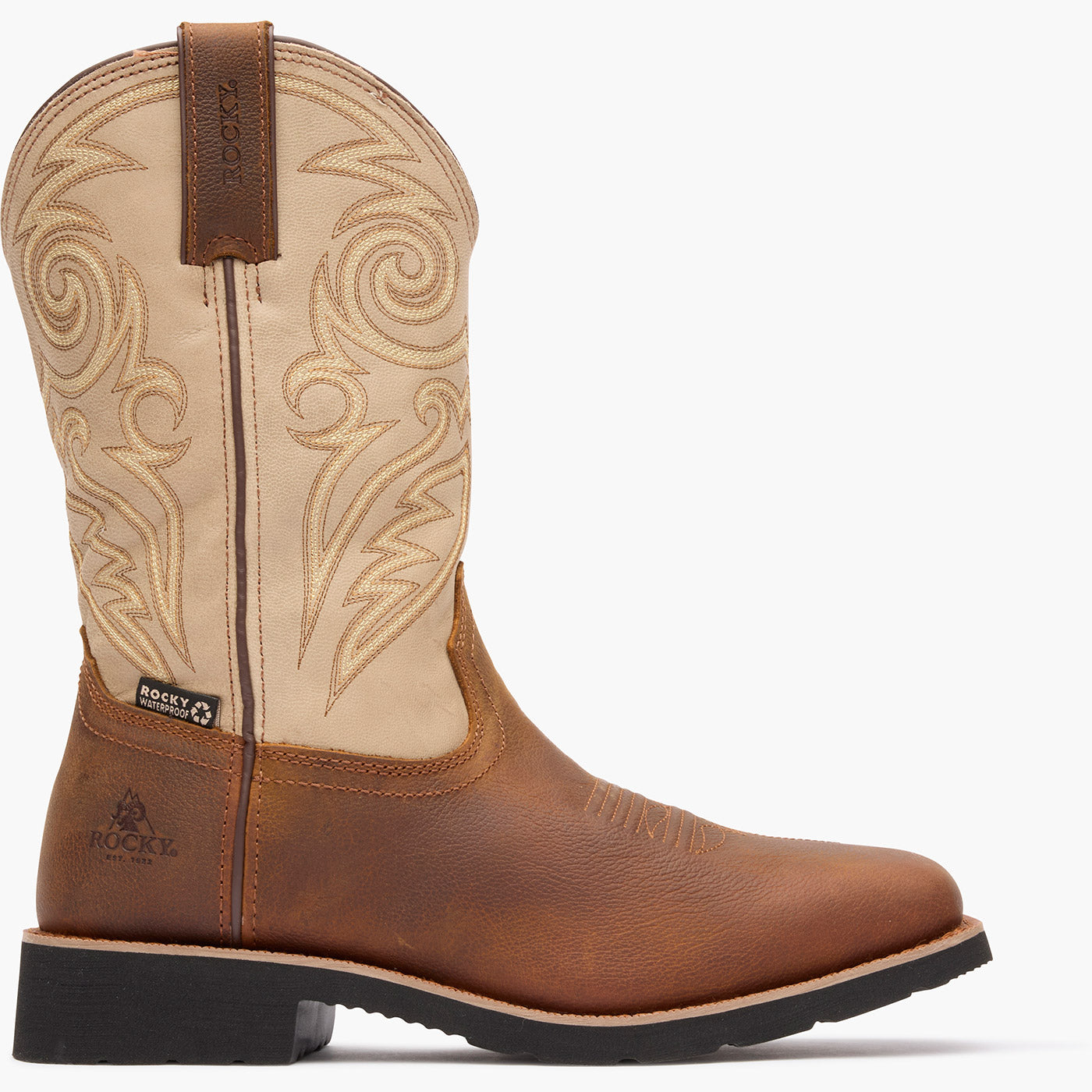 Rocky MonoCrepe 12” Waterproof Western Boot – Rocky Boots