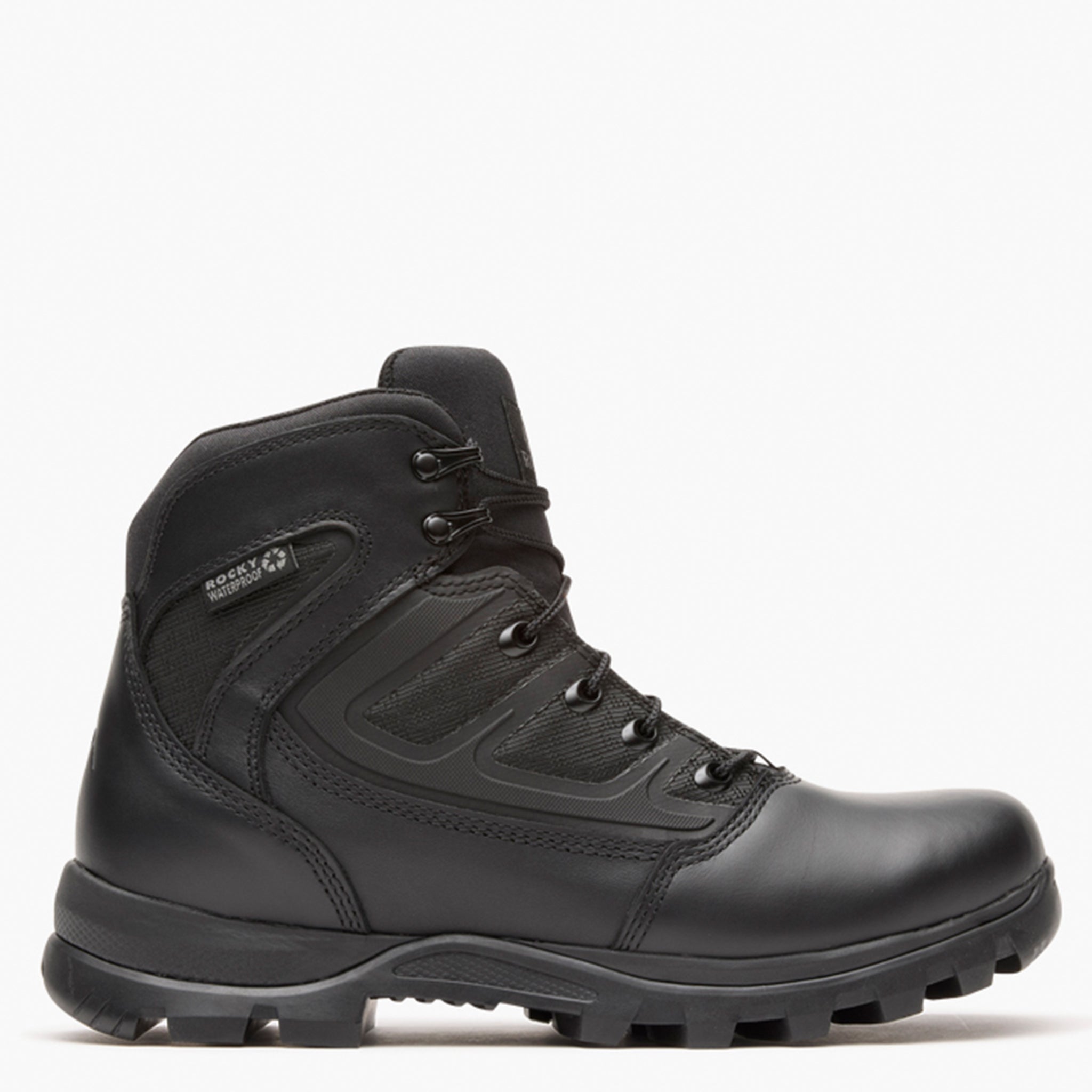 Rocky Enforcer 6 Waterproof Public Service Boot, Men's, size: 10, Black