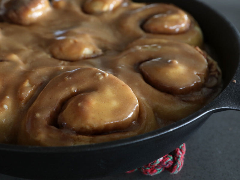 Feeding The Farmer<br>Grandma Lillie’s Famous Christmas Cinnamon Rolls with Brown Butter Icing