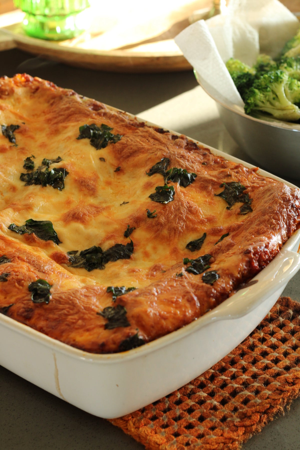 Feeding The Farmer<br> Venison Sausage Lasagna