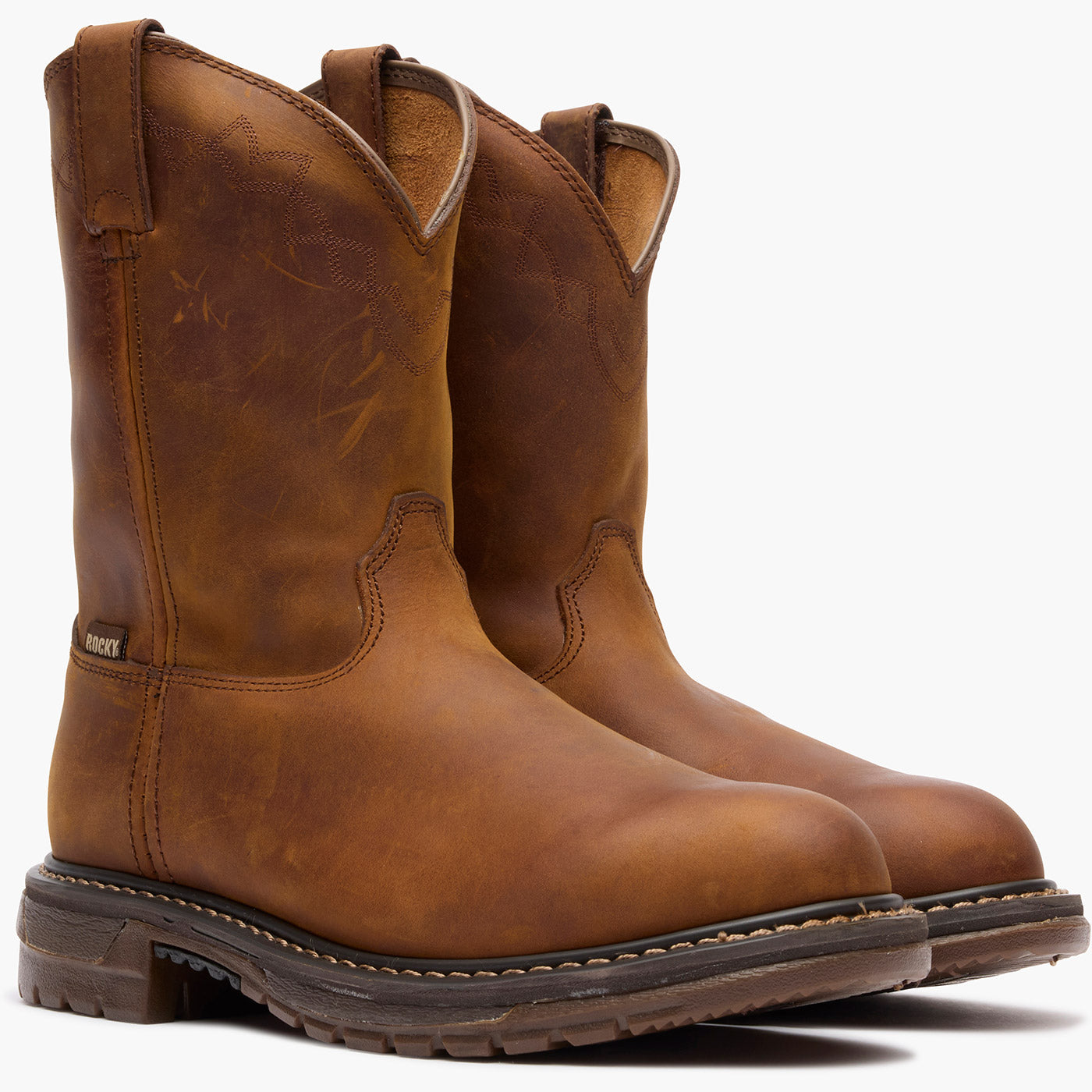 Rocky Original Ride Roper Western Boot - doublequarter