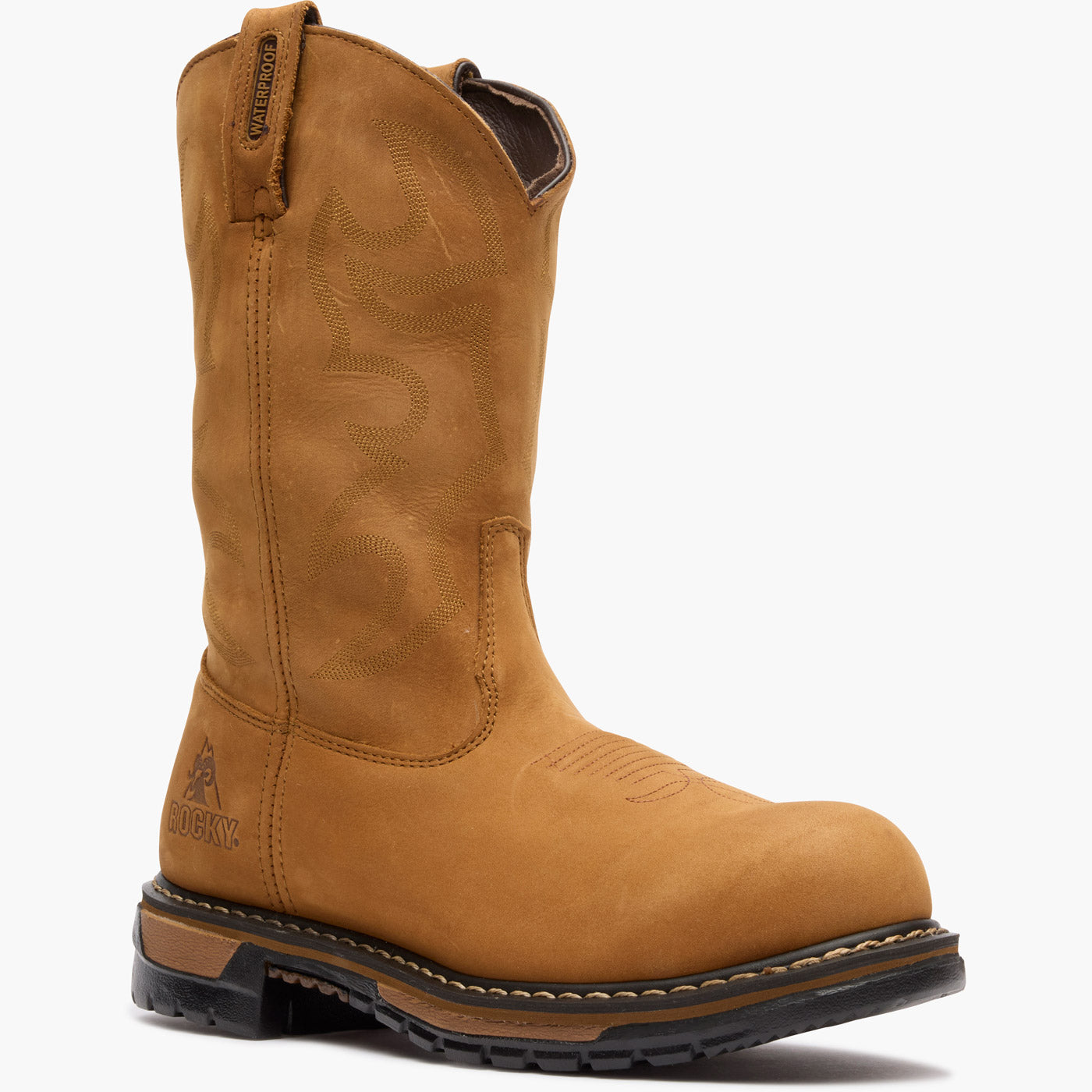 Rockyです。 Rocky Original Ride Branson Steel Toe Waterproof Western Boots