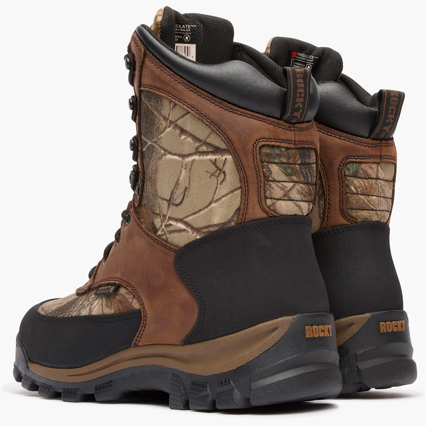 Rocky Core Waterproof 400G Insulated Outdoor Boot - doubleheel