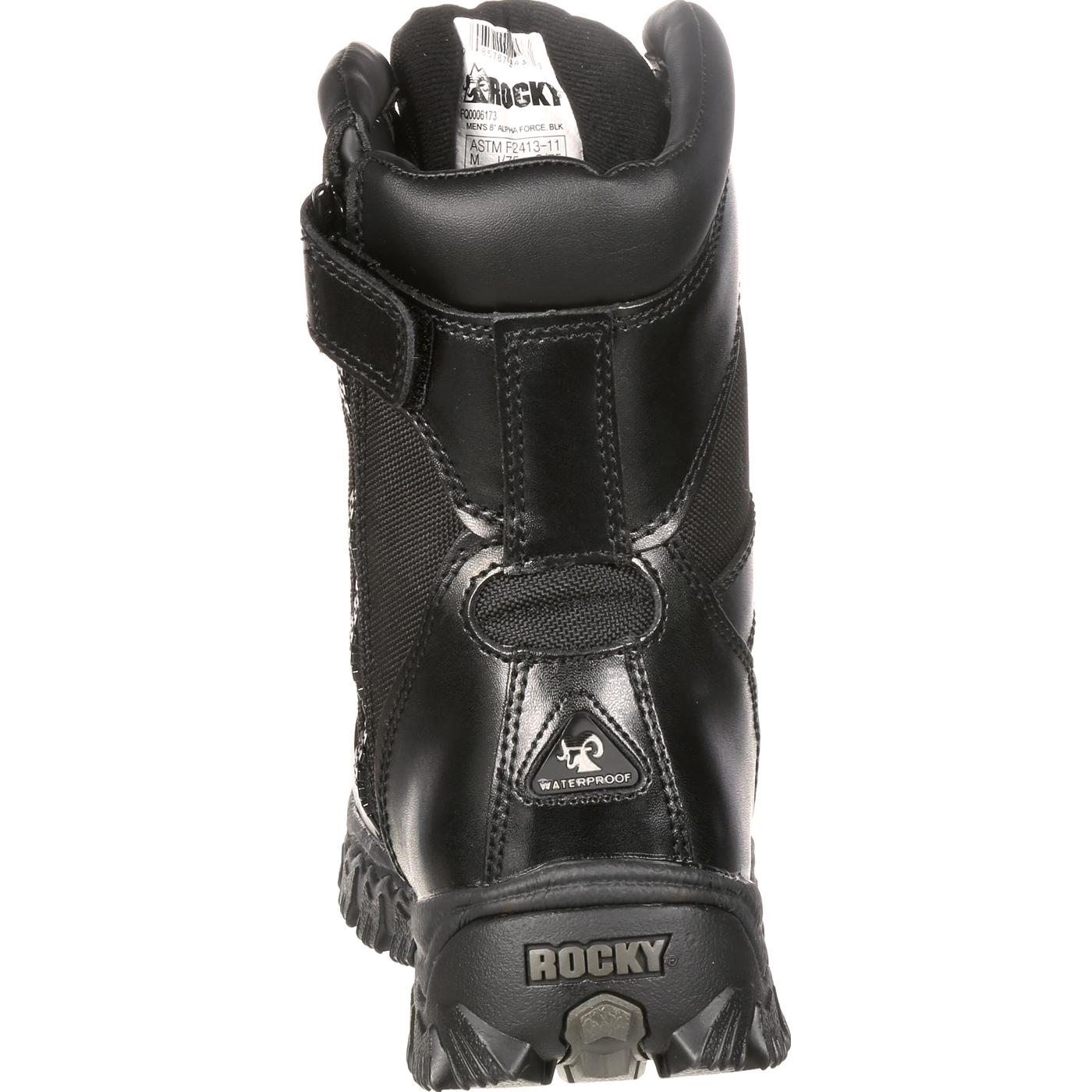 Rocky AlphaForce Zipper Composite Toe Public Service Boot – Rocky
