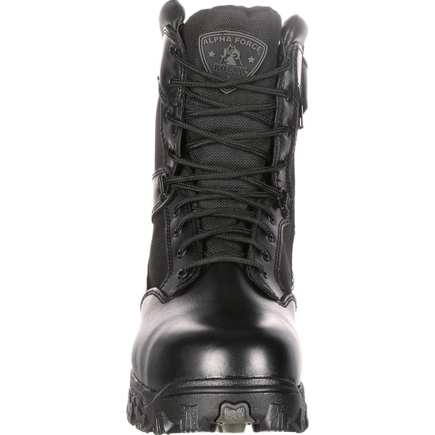 Rocky AlphaForce Zipper Composite Toe Public Service Boot – Rocky