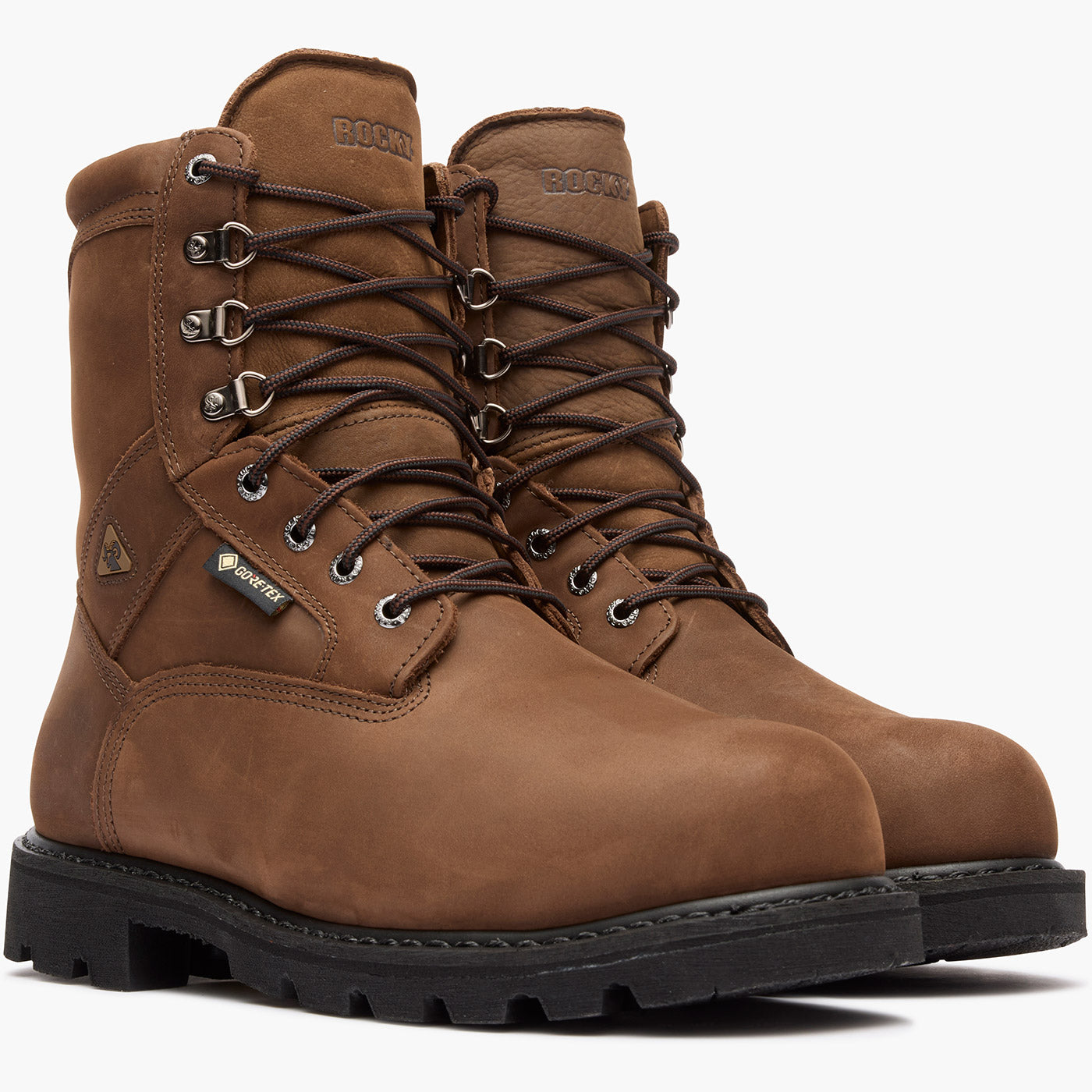 Rocky Ranger Steel Toe GORE-TEX® Waterproof 600G Insulated Work Boot - doublequarter