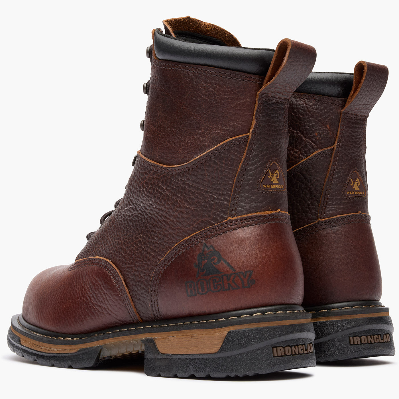 Rocky IronClad Steel Toe Waterproof Work Boot – Rocky Boots