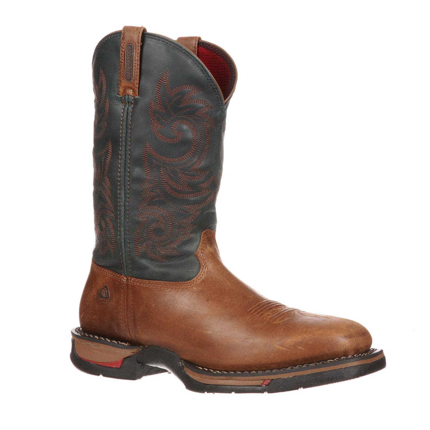 Rocky Long Range Waterproof Western Boot